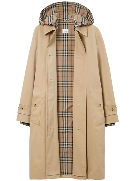 burberry hooded raincoat sale